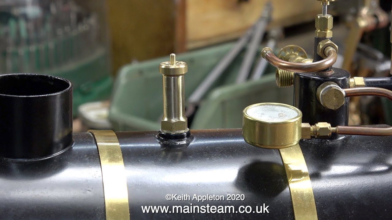 WORKING ON A LARGE STUART MODELS STEAM PLANT - PART #9