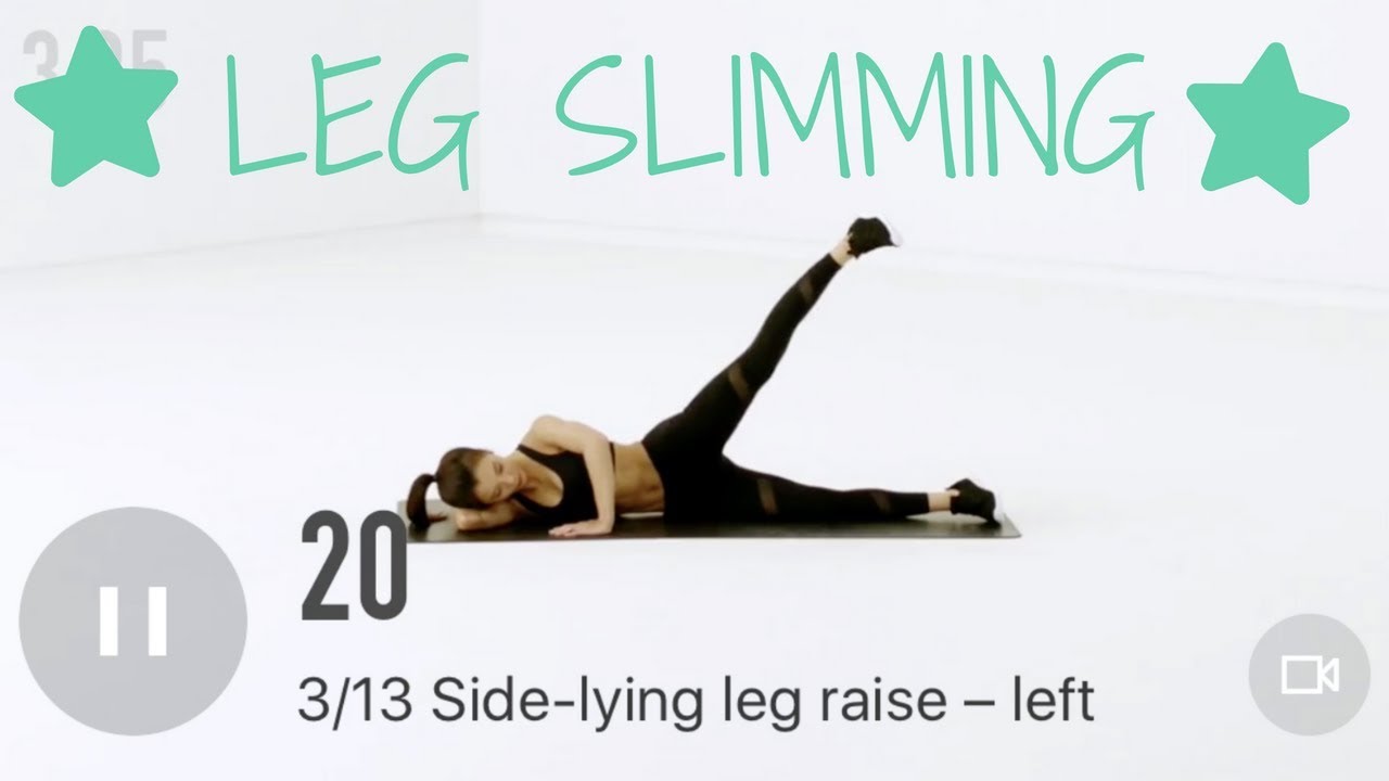 Leg Slimming Home Workout | Tone Thighs and Burn Fat