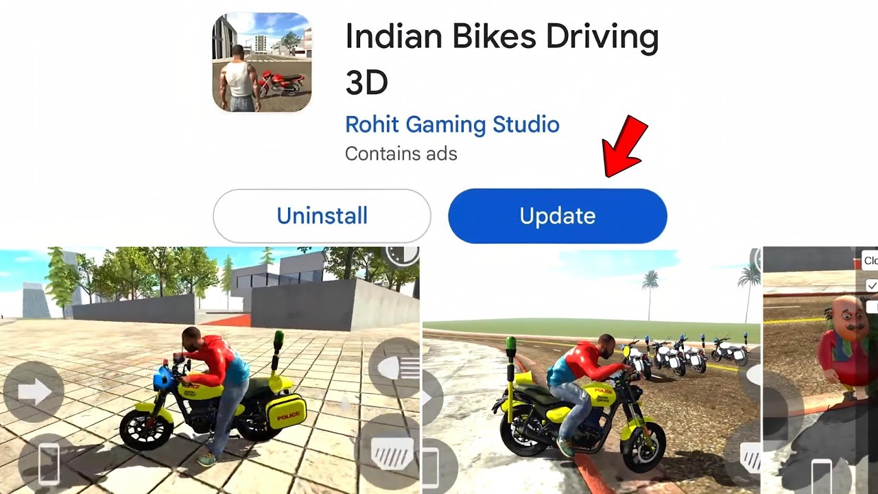 Indian Bike Driving 3D New Update All Secret Cheat Codes 🤯🔥| Police Bike Cheat Code in Update | HIG