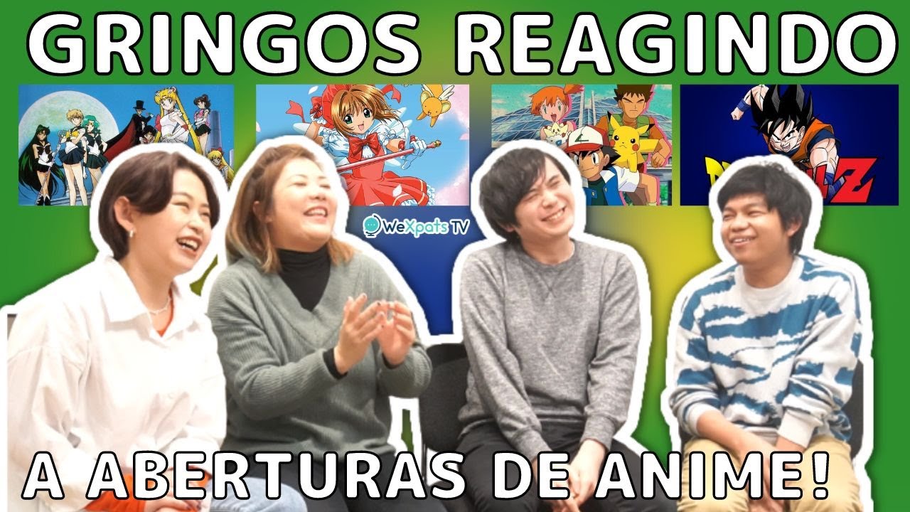 Gringos reagindo a aberturas de animes antigos!