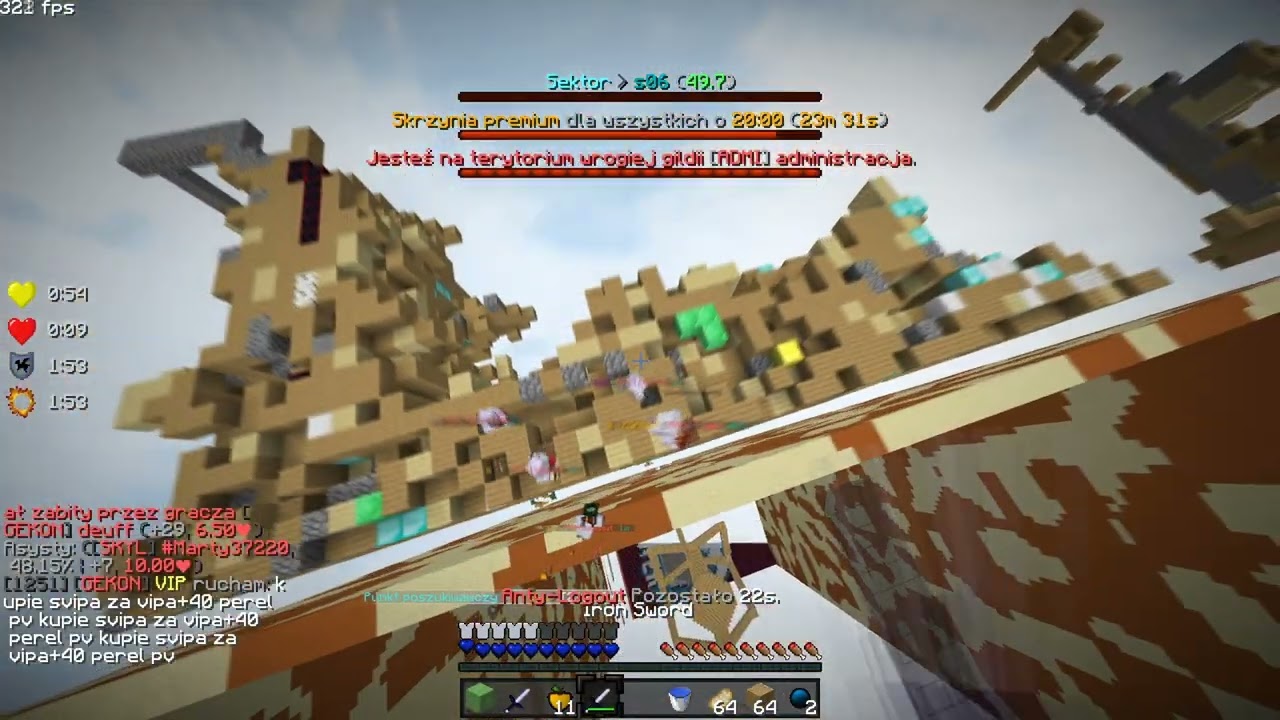 WATERMC.EU - DROGA DO NIEBIOS / SANDY || @k3zi842 @doti_5399 @shizaan5562 padaja || LOSOWANIE 6/3/3