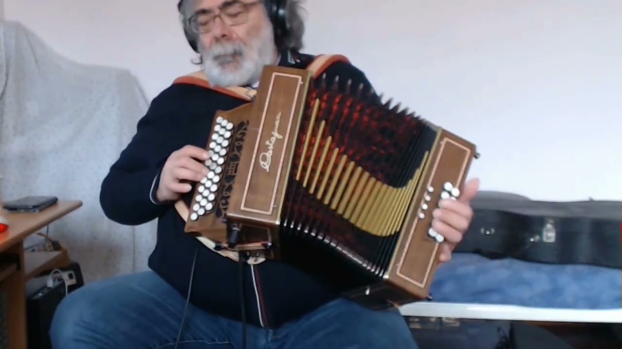 La canzone di Marinella (F.DeAndrè) cover  con l'organetto diatonico