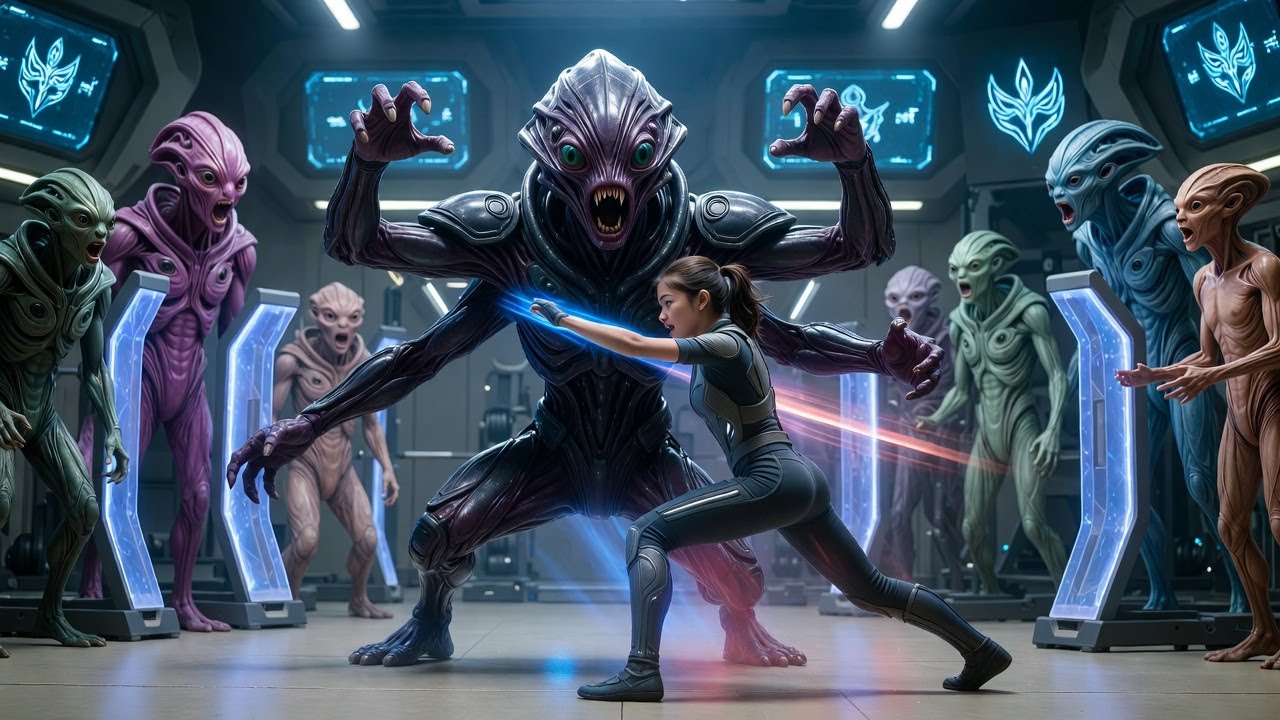 Human Cadet Shocks Galactic Academy: Defies Alien Combat Expectations! 🌌🥋