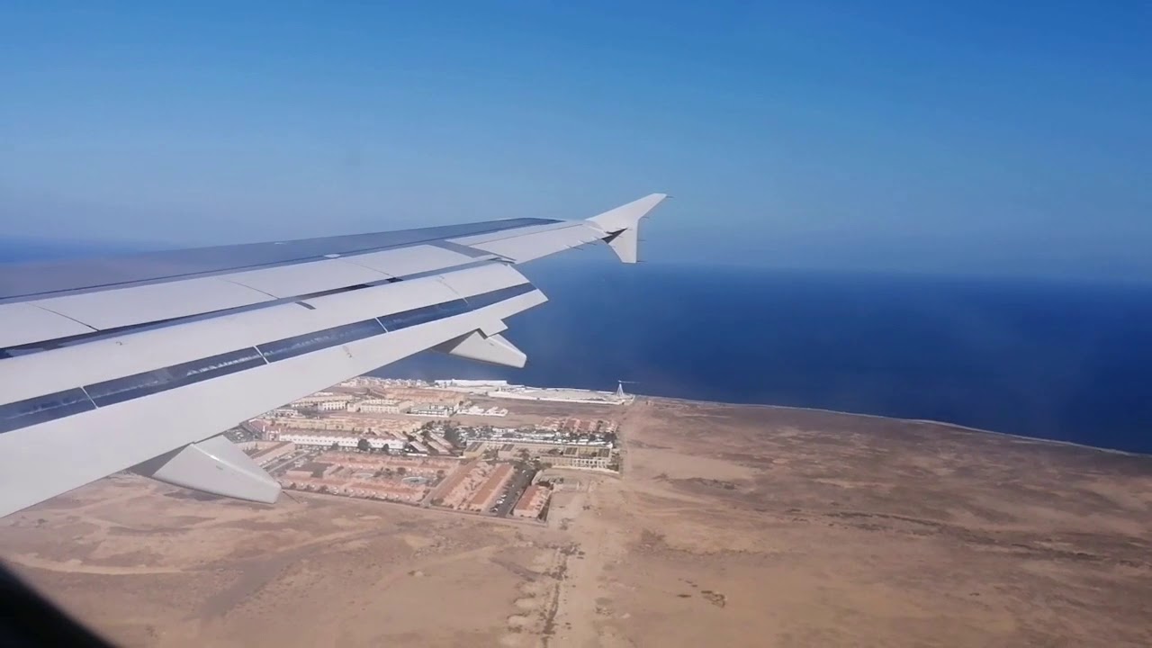 Start in Hannover (EDDV) Und Landung in Fuerteventura (GCFV)