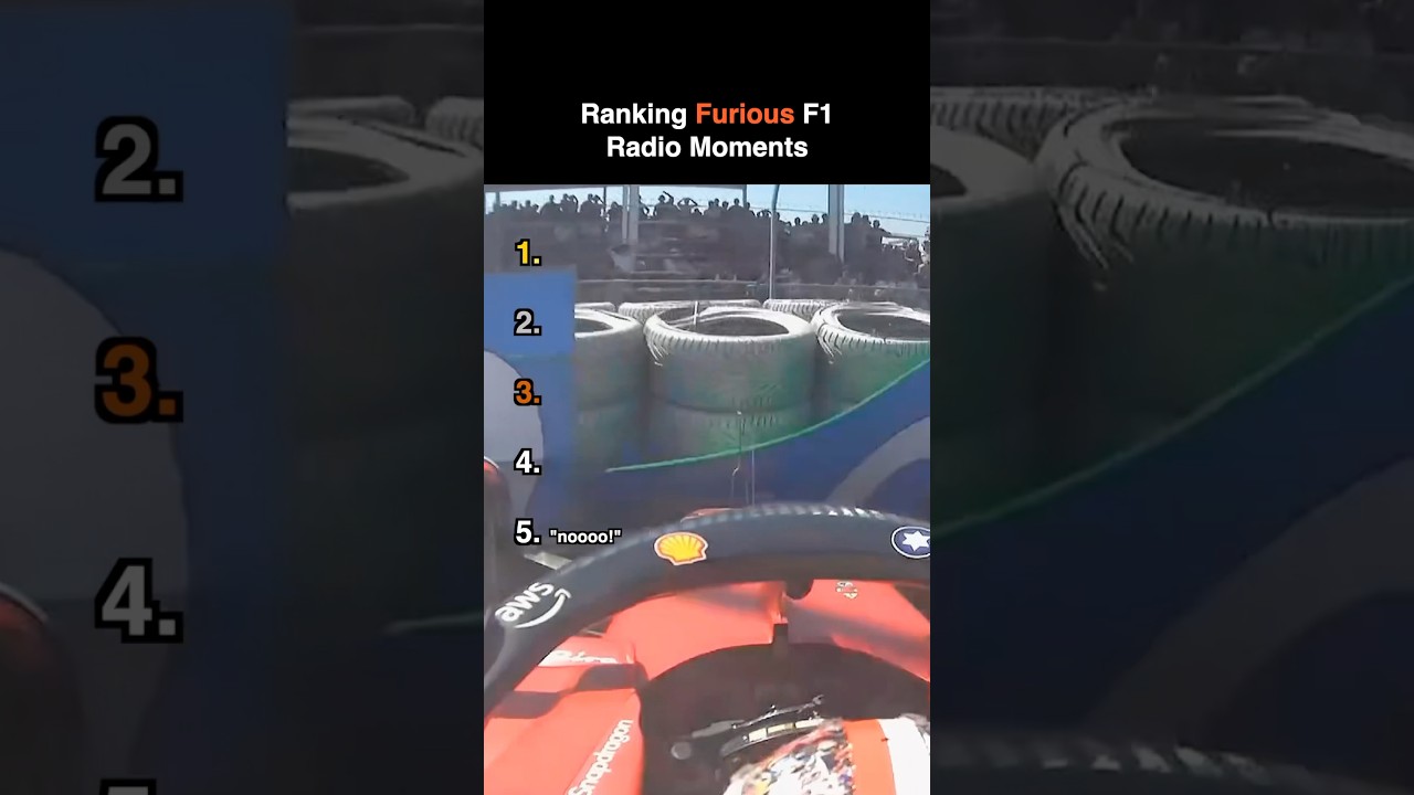 Ranking furious F1 radio moments…