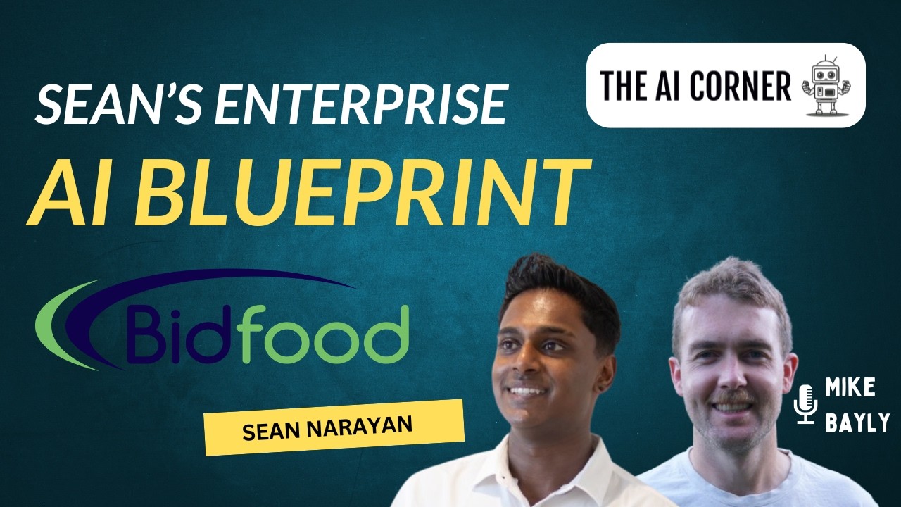 Enterprise AI lessons from a billion-dollar food business | The AI Corner Ep: 48 Sean Narayan