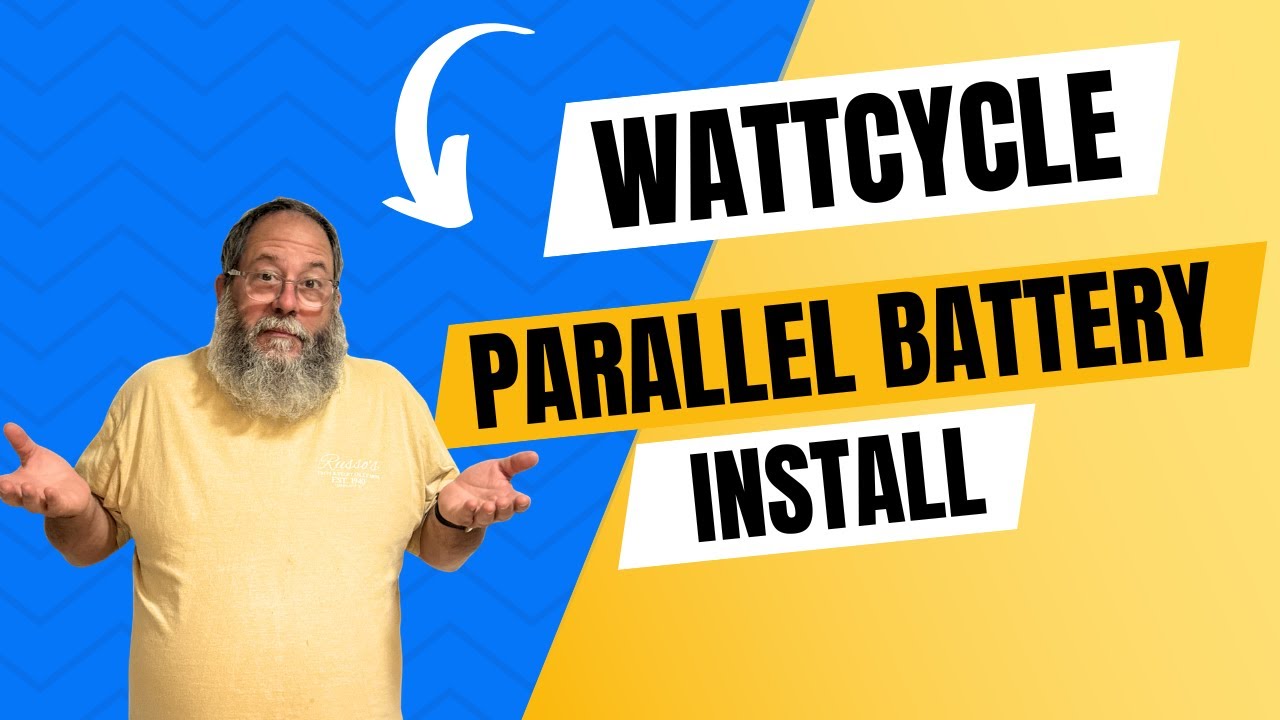 Установка параллельной батареи WattCycle
