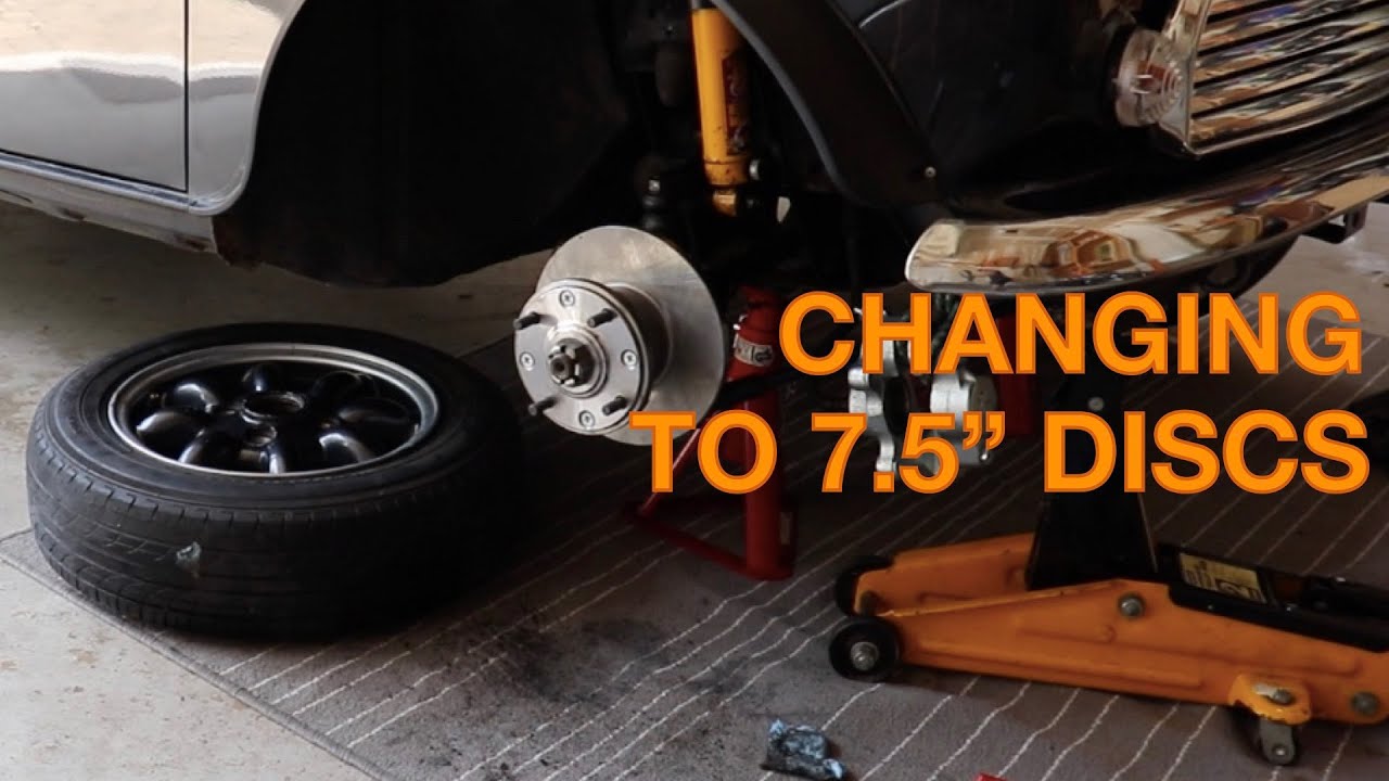 Classic Mini Brake Change from 8.4