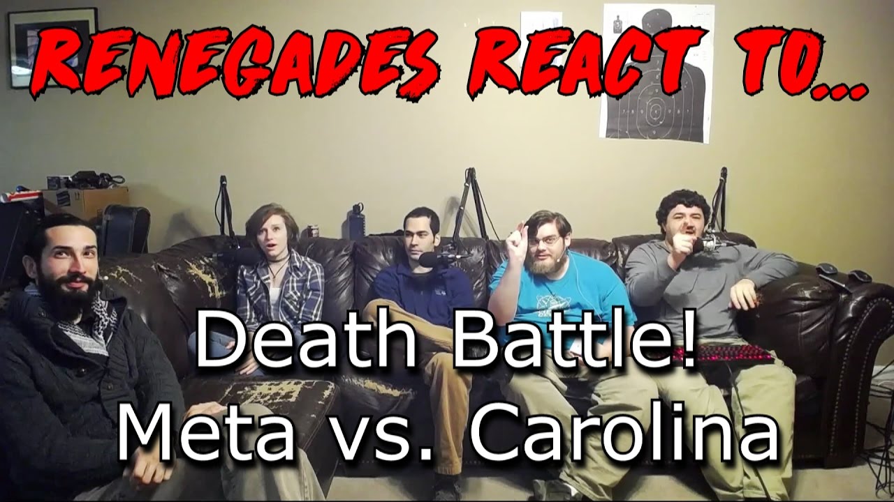 Renegades React to... Death Battle! Meta vs. Carolina