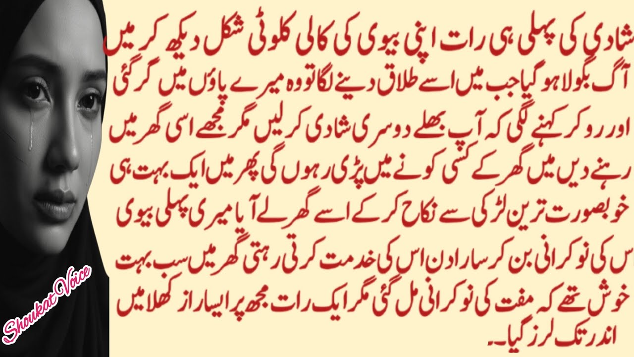 Husband Wife Emotional Story | Story Telling | Sabak Amoz Kahani | Lessonable Story | Shoukat Voice