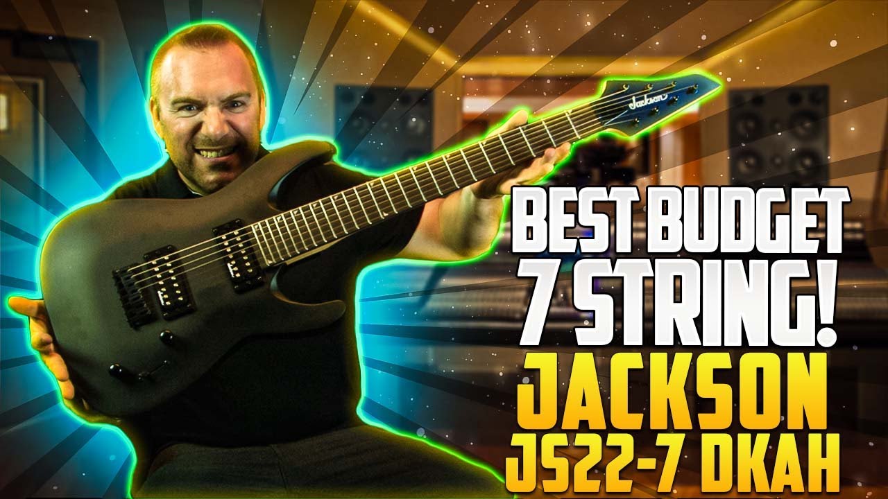 Лучшая бюджетная 7-струнная гитара! | Jackson DKA JS22-7 Satin Black