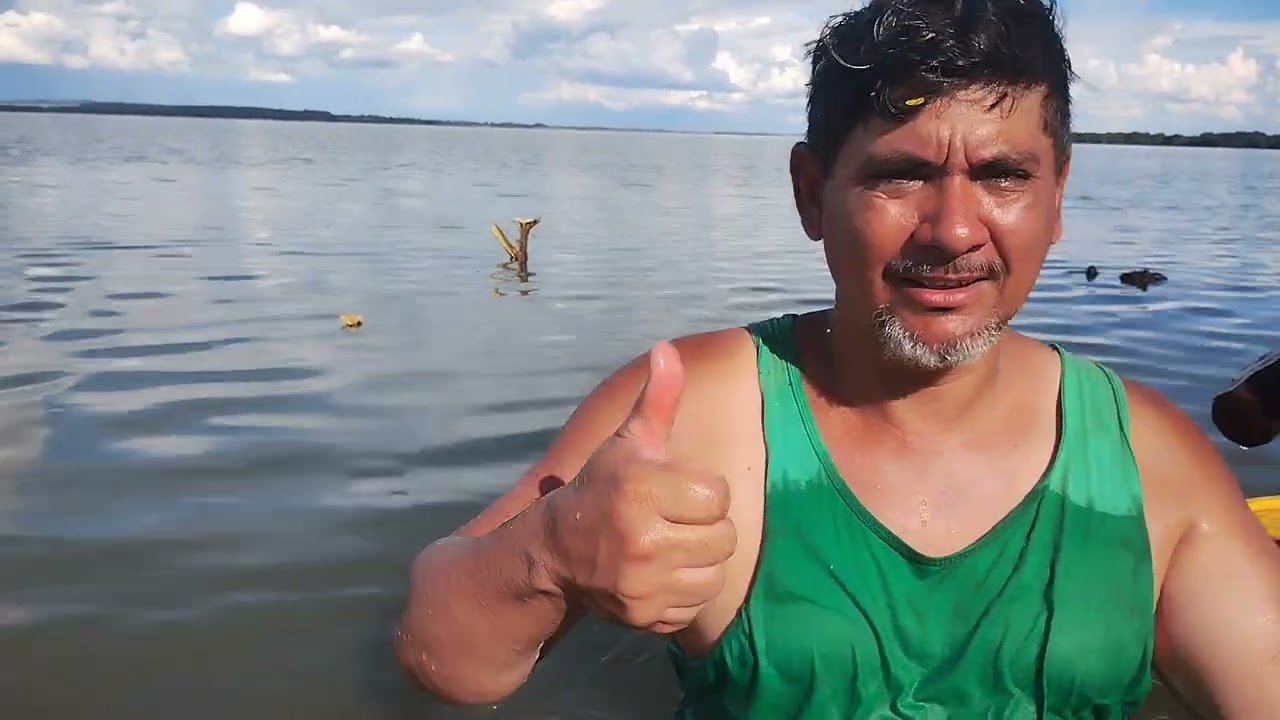 Acampamento e pescaria 