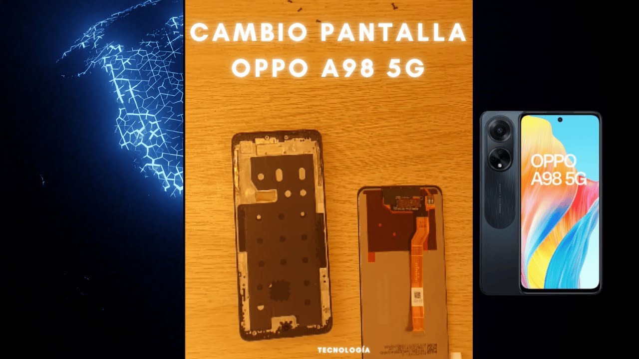 Cambiar pantalla al Oppo A98 5G