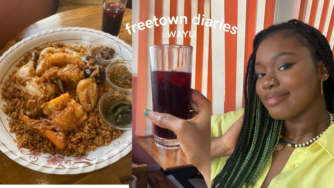 Trying Fulani and Senegambia food in Freetown| WAYLI😋
