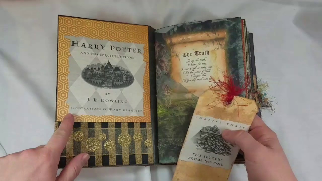 Harry Potter-inspired junk journal (Sold)