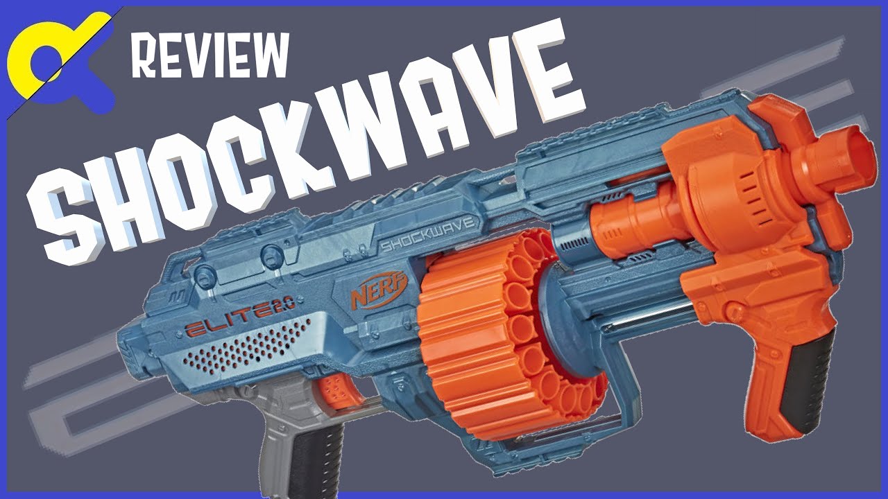 [REVUE] Nerf Elite 2.0 Shockwave RD-15 | Le Surgefire amélioré (français) - Blaster Zone