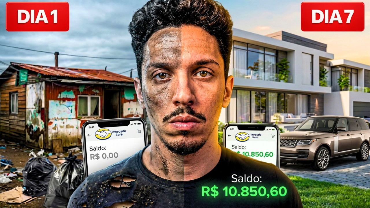 Testei o DROPSHIPPING no MERCADO LIVRE por 7 Dias! (RESULTADOS BRUTOS 2026)