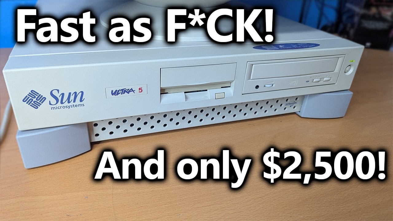 Бюджетный король UNIX-рабочих станций 1998 года! | Sun ULTRA 5