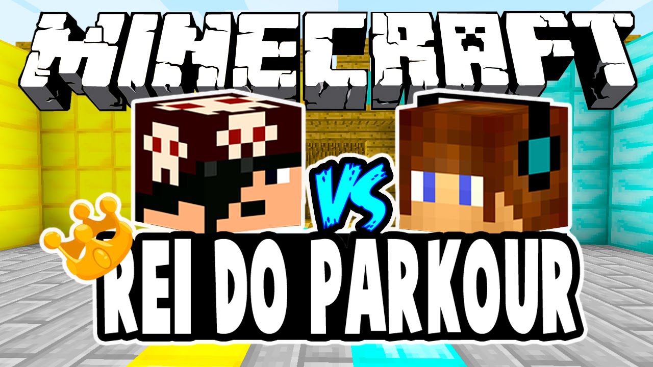 Fenom Vs Authentic! - REI DO PARKOUR: Minecraft + Desafio