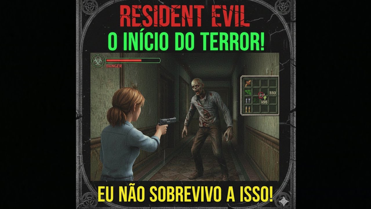 Resident Evil 1 , #1 Gameplay, Playstation 1