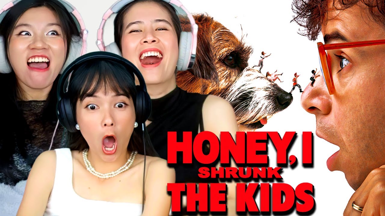 Foreign Girls React | Honey, I Shrunk the Kids | First Time Watch