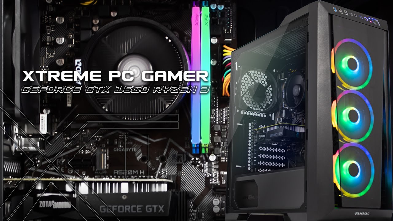 Xtreme PC Gamer Geforce GTX 1650 Ryzen 3