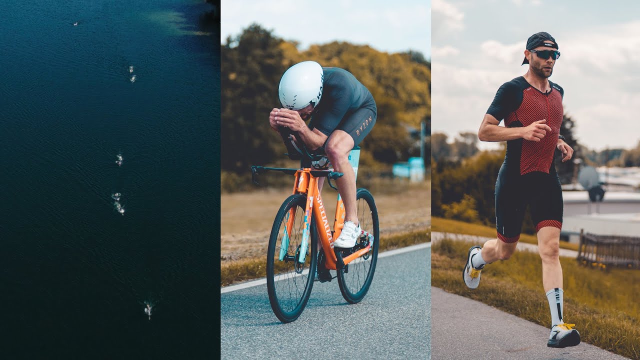 TRIATHLON TEST RACE mit unseren Athleten | Rocket Racing Sim-Event
