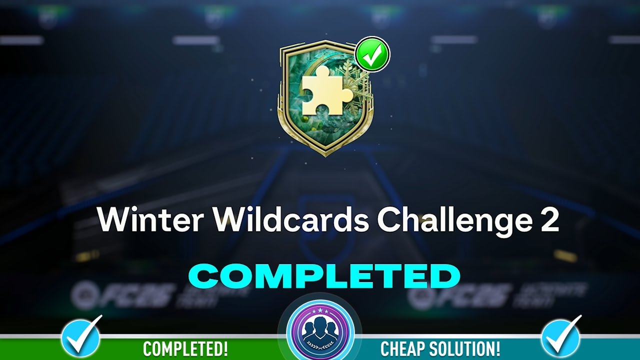 Задание Winter Wildcards Challenge 2 SBC выполнено &mdash; простое решение и советы &mdash; FC 26