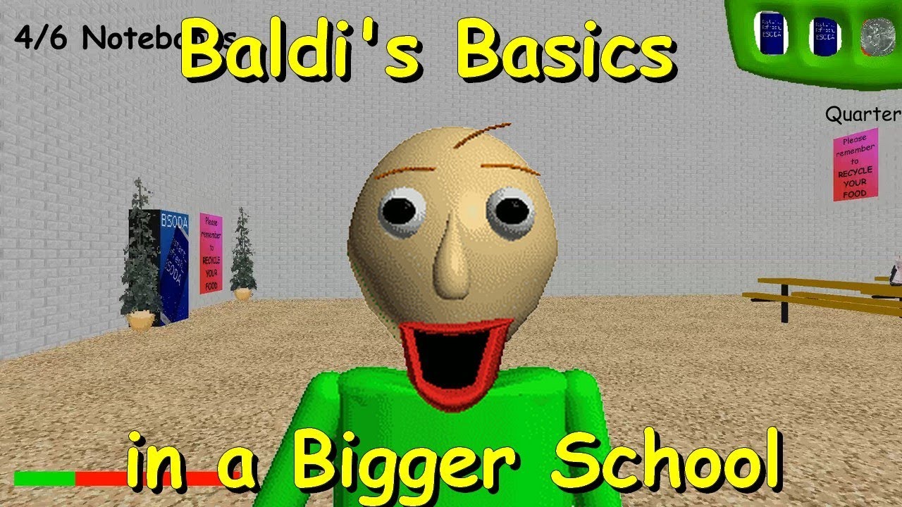 Baldi's Basics in a Bigger School - Baldi's basics 1.3.2 decompiled mod