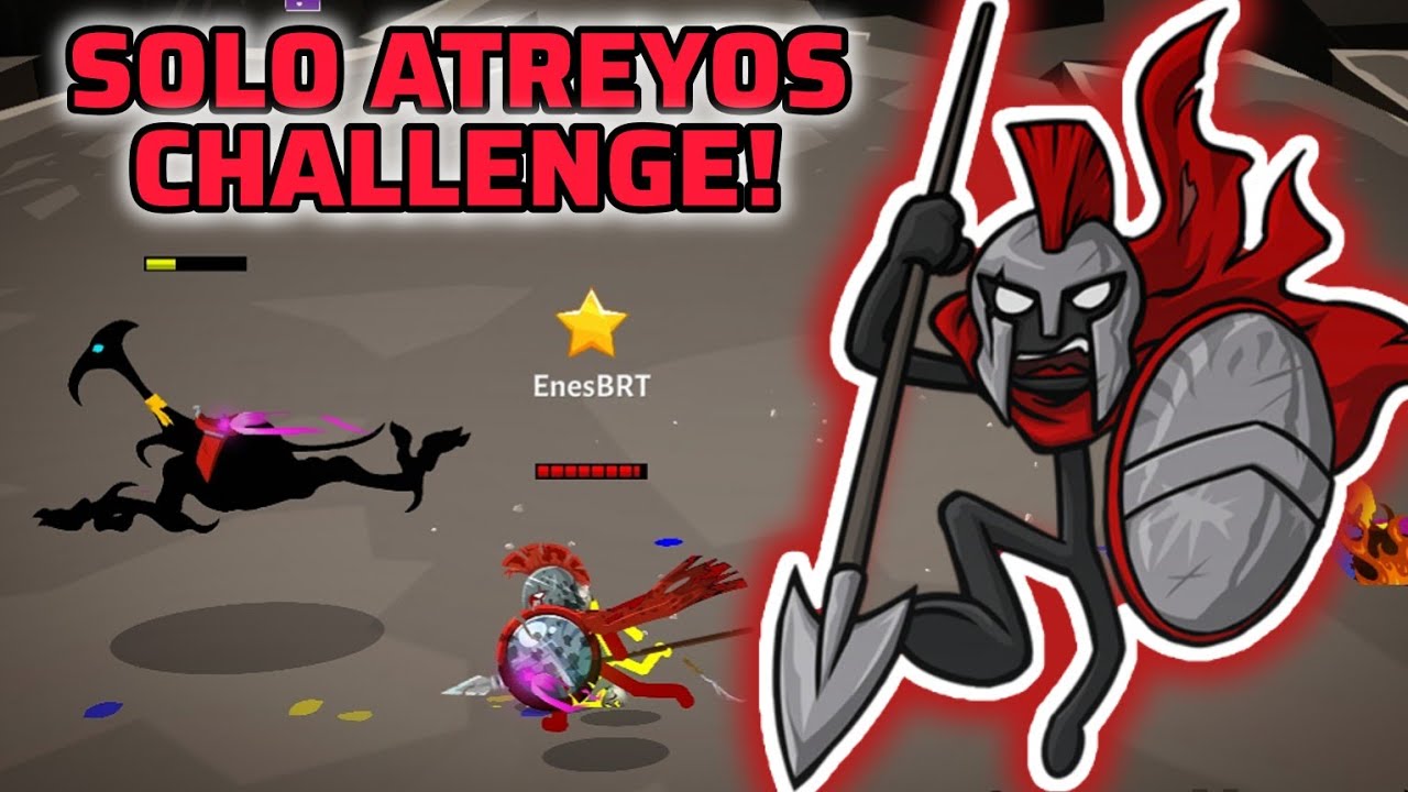 Can I Win With Only Using General Atreyos And New Pet Unit Clicky In 2v2? Stick War: Saga New Update