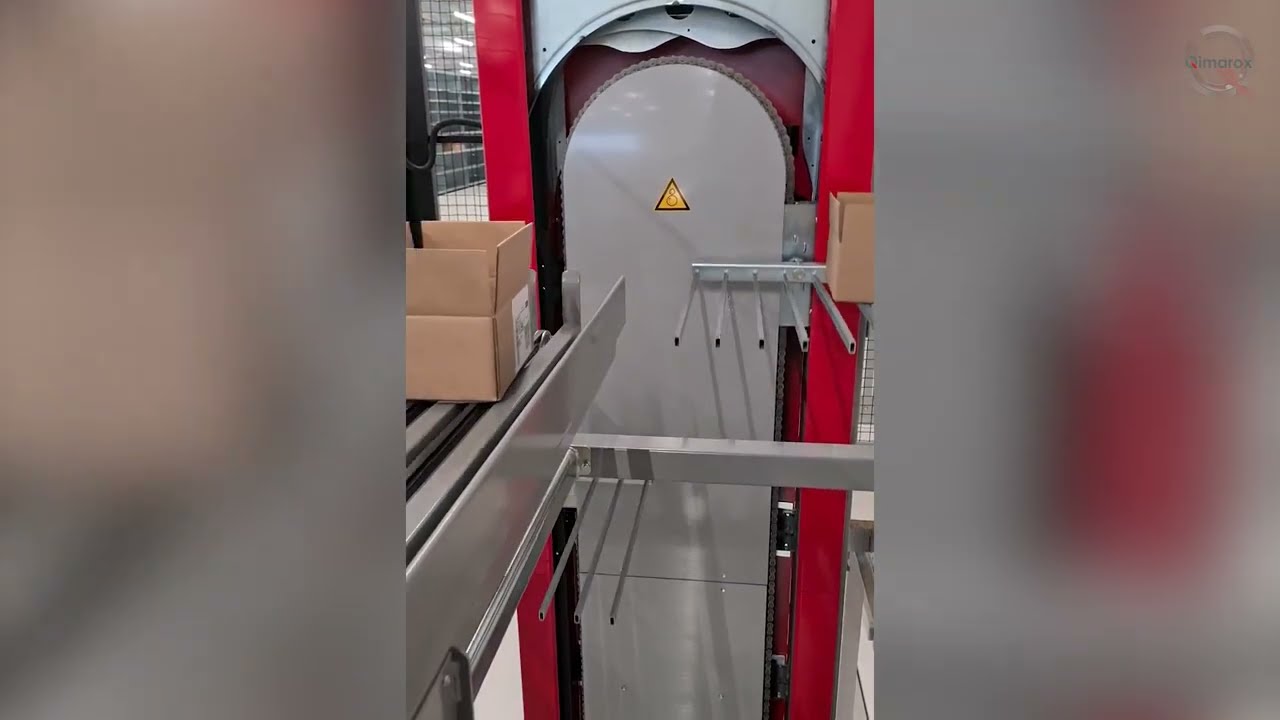 Qimarox Prorunner MK5 vertical sorter - CEVA Logistics