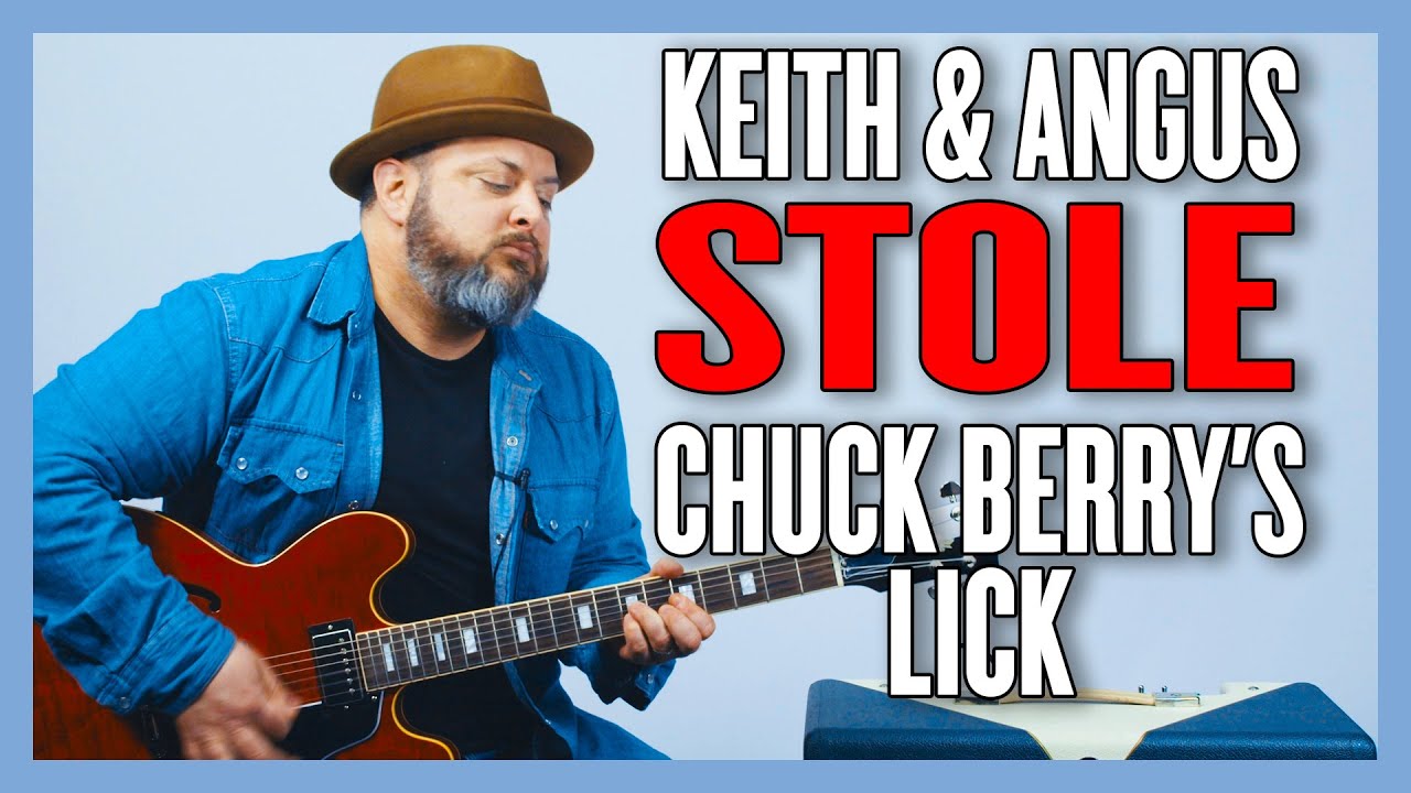 Keith Richards And Angus Young Stole THIS RIFF From Chuck Berry