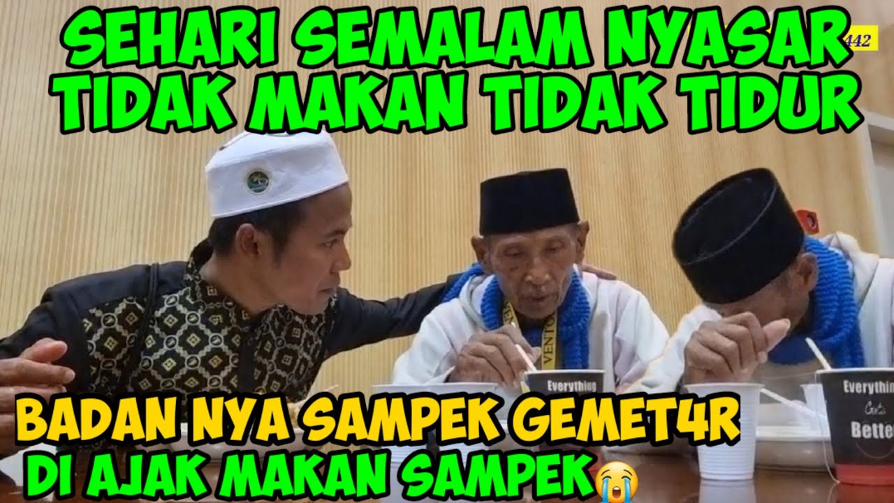 BAPAK INI SEHARI SEMALAM NYASAR TIDUR DI PELATARAN HAROM DI USIR2 SAMPEK GEMETAR BADANNYA😭