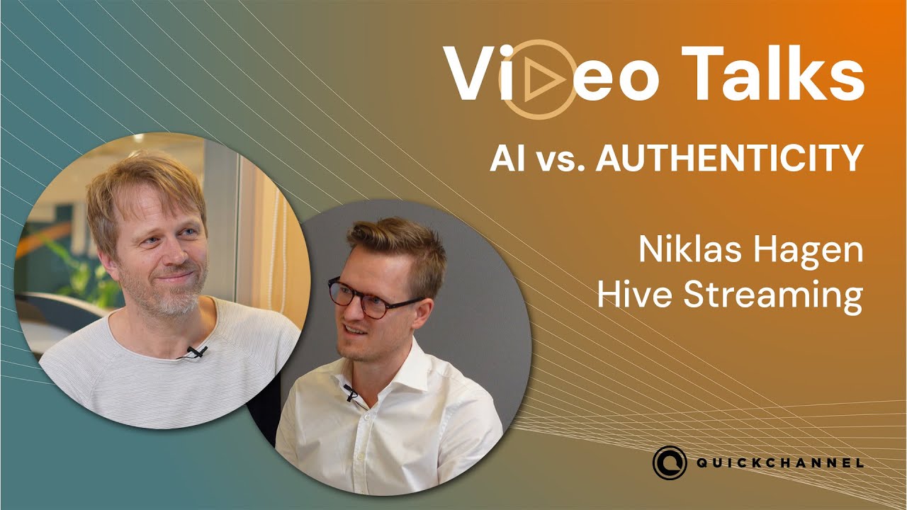 The future of live video in the AI era | Niklas Hagen (Hive Streaming)
