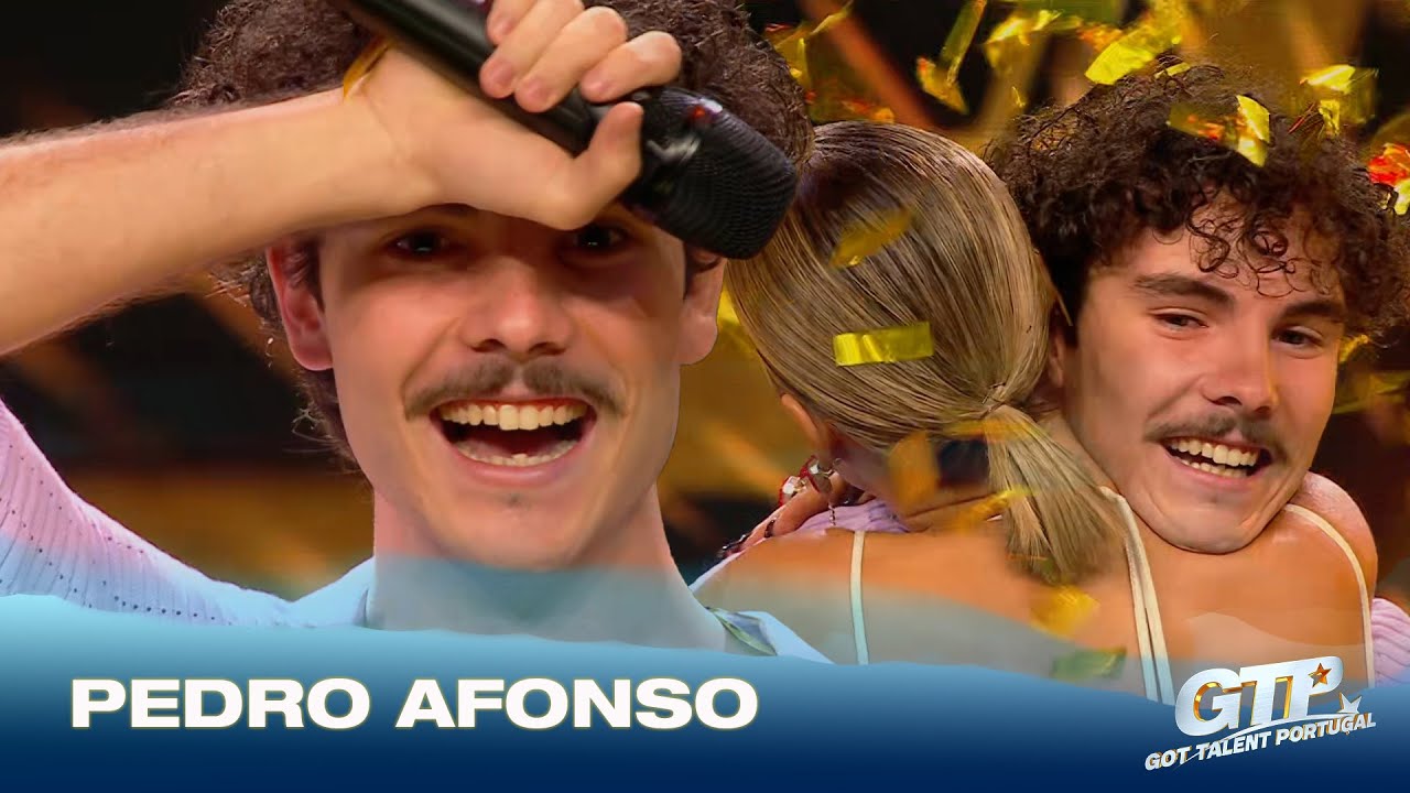BOTÃO DOURADO! Pedro Afonso ganhou o botão dourado da apresentadora Sílvia Aberto |Audições| GTP2024