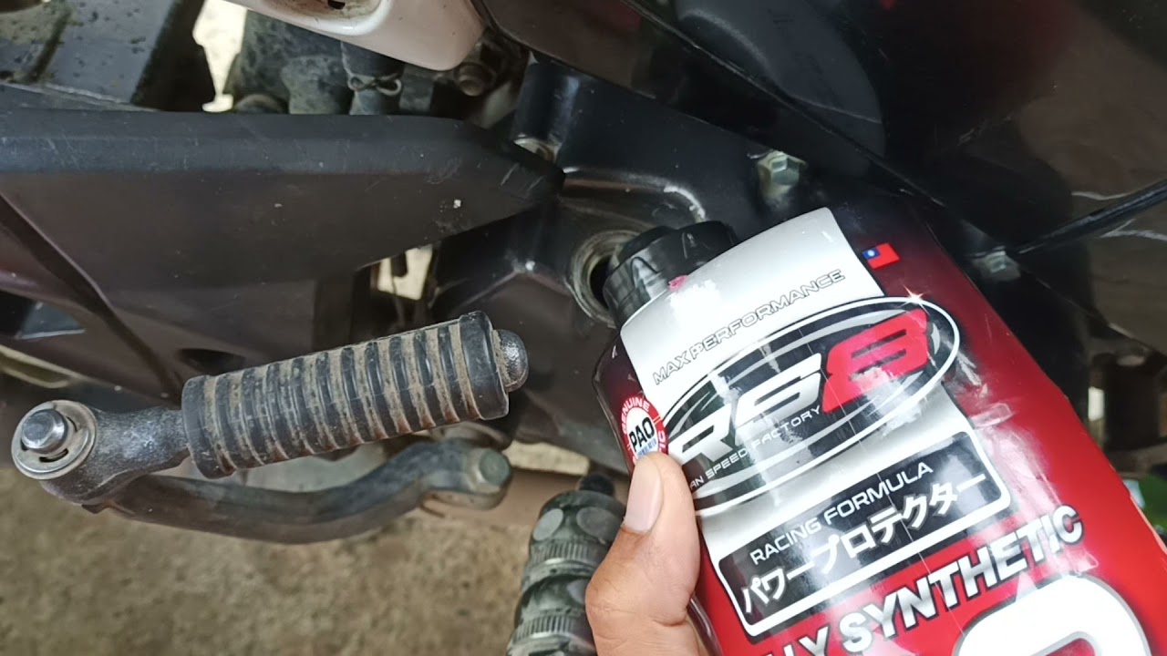 #Shorts ALAGANG RS8 FULLY SYNTHETIC 10W-40 R9 | Vinmar MotoVlog | Maintenance
