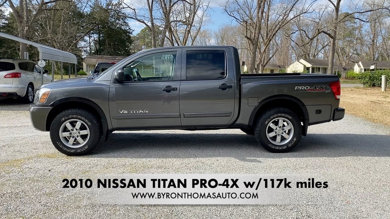 2010 Nissan Titan Crew Cab PRO-4X w/ 117K miles - ByronThomasAuto.com - Scotland Neck, NC