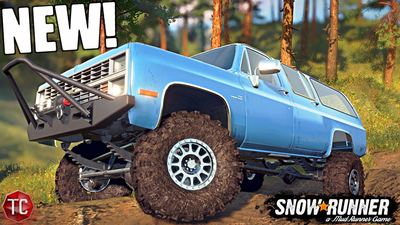 SnowRunner: NEW Squarebody Pack for CONSOLE & PC! Suburban, Extended Cab & Single Cab!