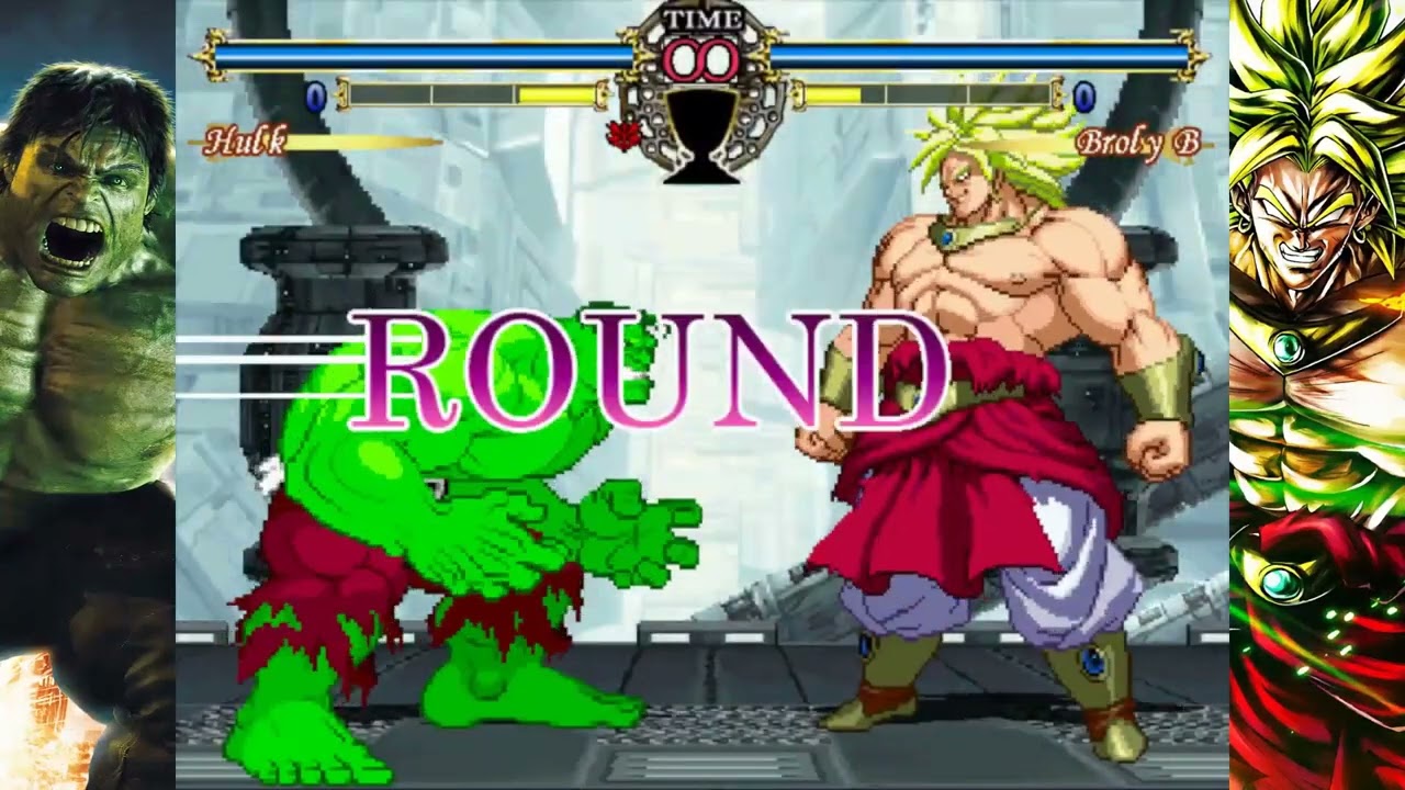 M.U.G.E.N: Hulk VS Broly