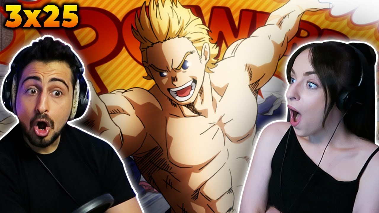 MIRIO IS A BEAST! *MY HERO ACADEMIA* 3x25 REACTION!