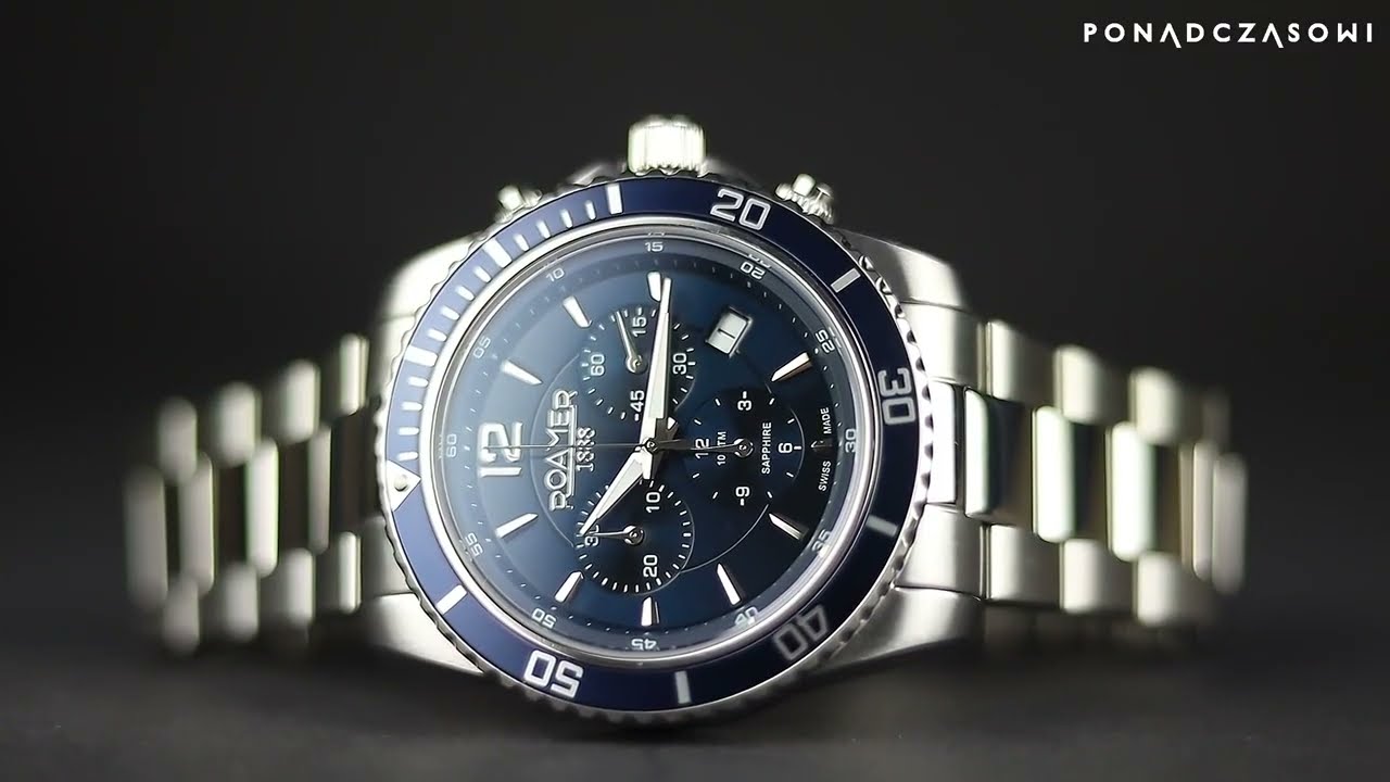Zegarek męski Roamer Nautic 100 Chrono 862837-41-45-20 | Sklep z zegarkami Ponadczasowi.pl