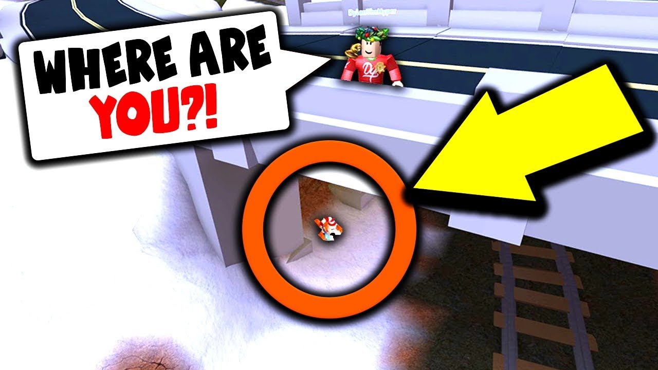 (Roblox Jailbreak) HIDE AND SEEK *HE WALKED RIGHT OVER ME*