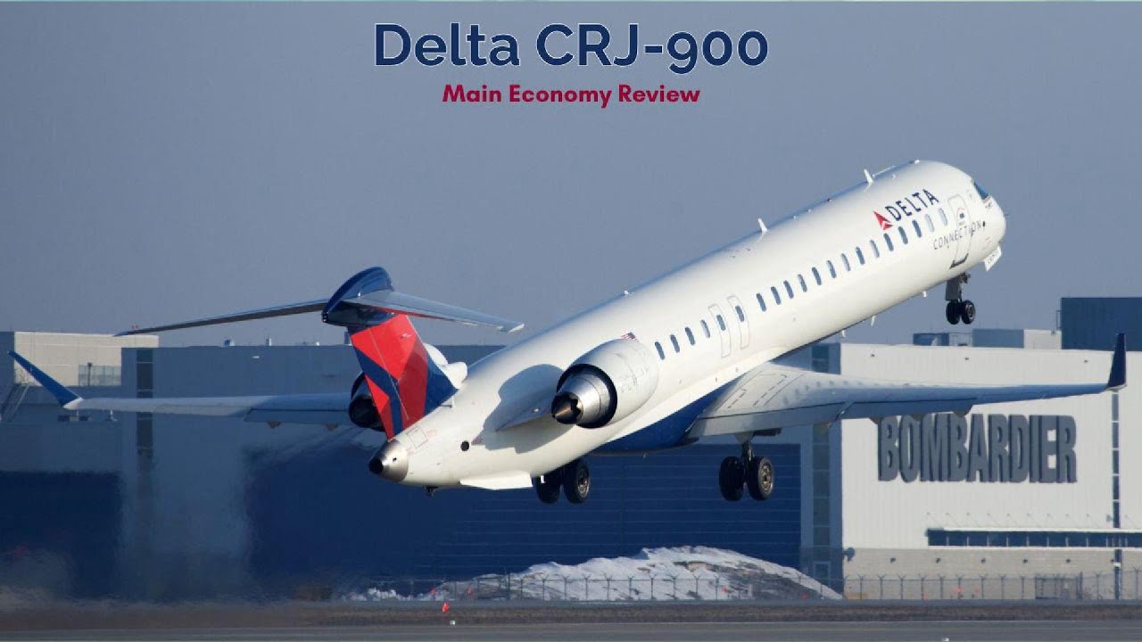 Delta Connection CRJ-900 Main Economy Review CVG-DCA