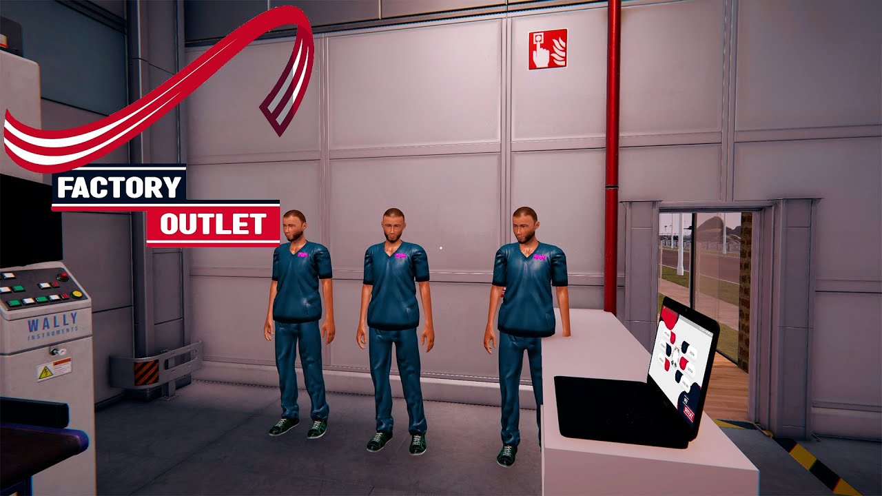 Hiring Employees in Factory Outlet Simulator | First Steps to Success! Part 6