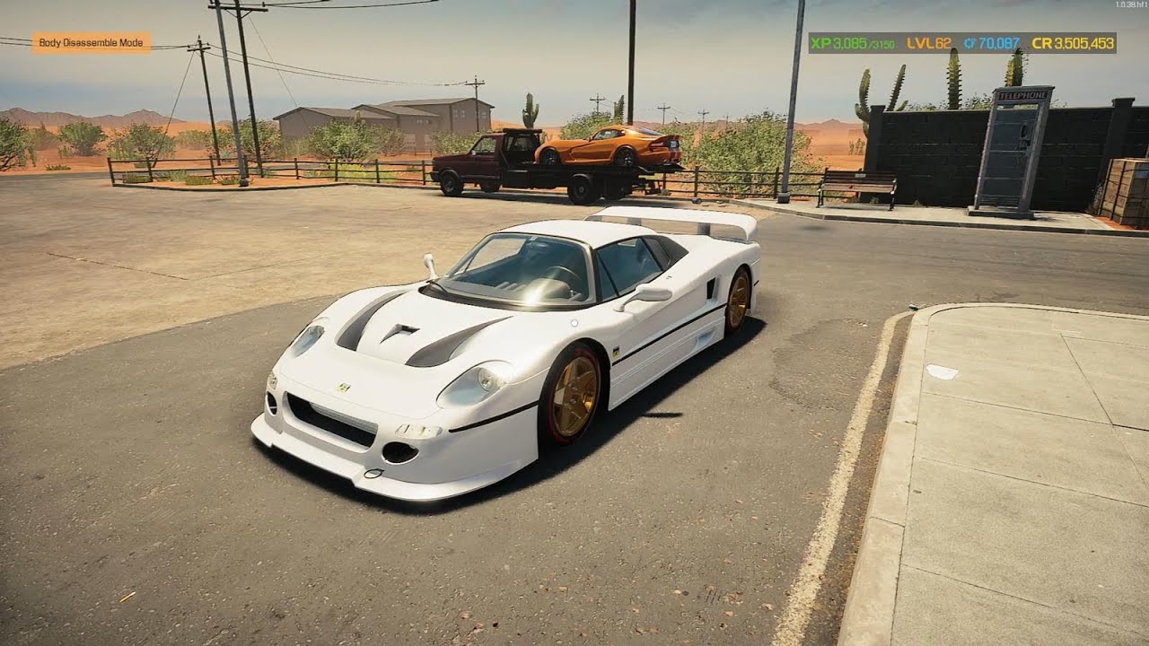 1996 Ferrari F50 restoration no music ASMR