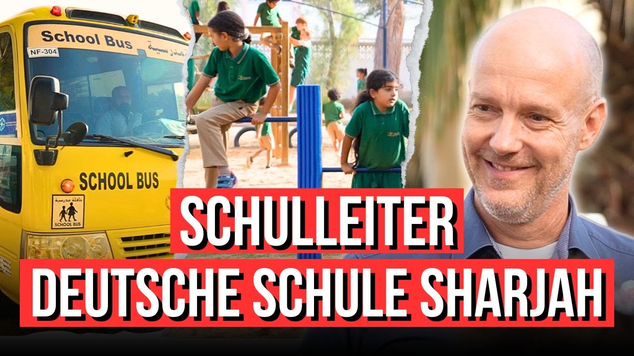 Ein Tag mit Schulleiter Sven Hertner (Kosten, Mobbing, Inklusion) - Deutsche Schule Sharjah