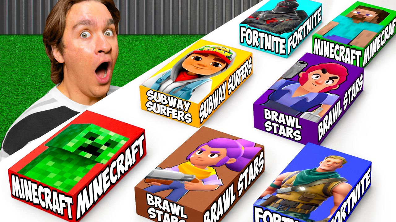 НЕ ОТКРЫВАЙ MYSTERY BOX FORTNITE, SUBWAY SURFERS, MINECRAFT И BRAWL STARS в 3 ЧАСА НОЧИ!