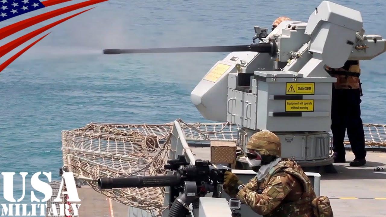 DS30B 30mm機関砲 & M134ミニガン(Mk44) イギリス海軍 - Royal Navy DS30B 30mm Autocannon & Mk44 Minigun