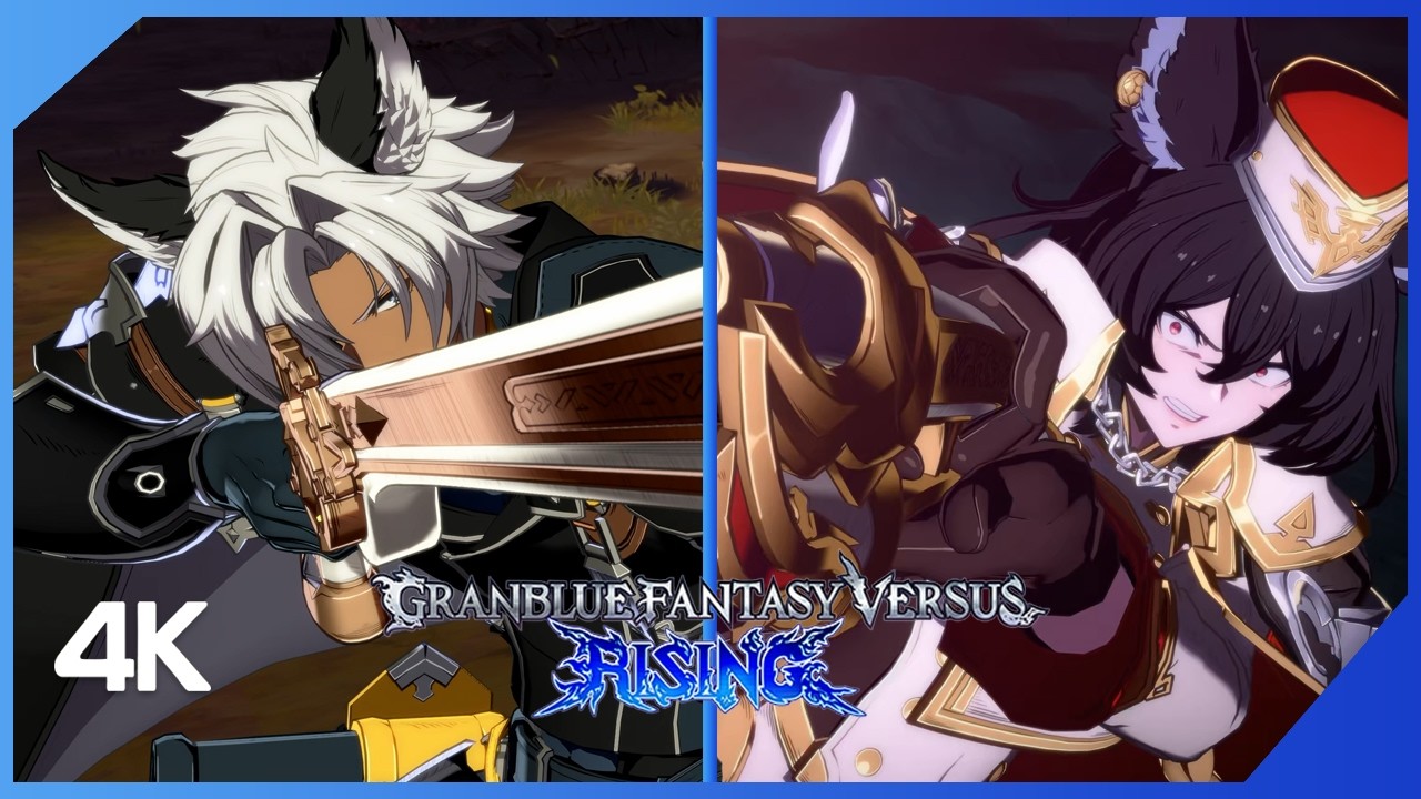 Granblue Fantasy Versus Rising Ilsa Vs Eustace [4K]