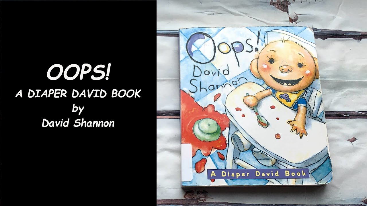 Read Aloud Book - Oops! a Diaper David Book